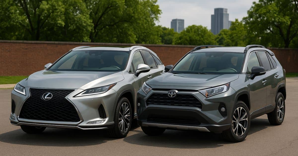 مقایسه لکسوس RX 350 با تویوتا RAV4: کدام SUV برای شما مناسب‌تر است؟