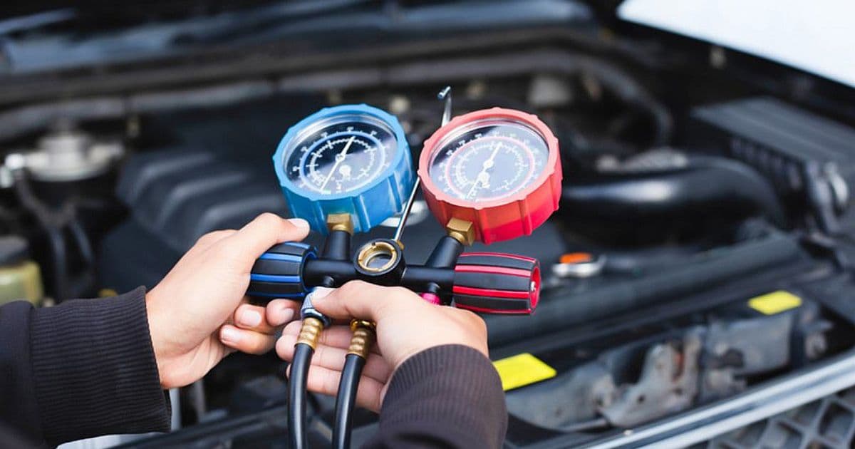 کمبود یا نشتی گاز مبرد علت کار نکردن کولر ماشین