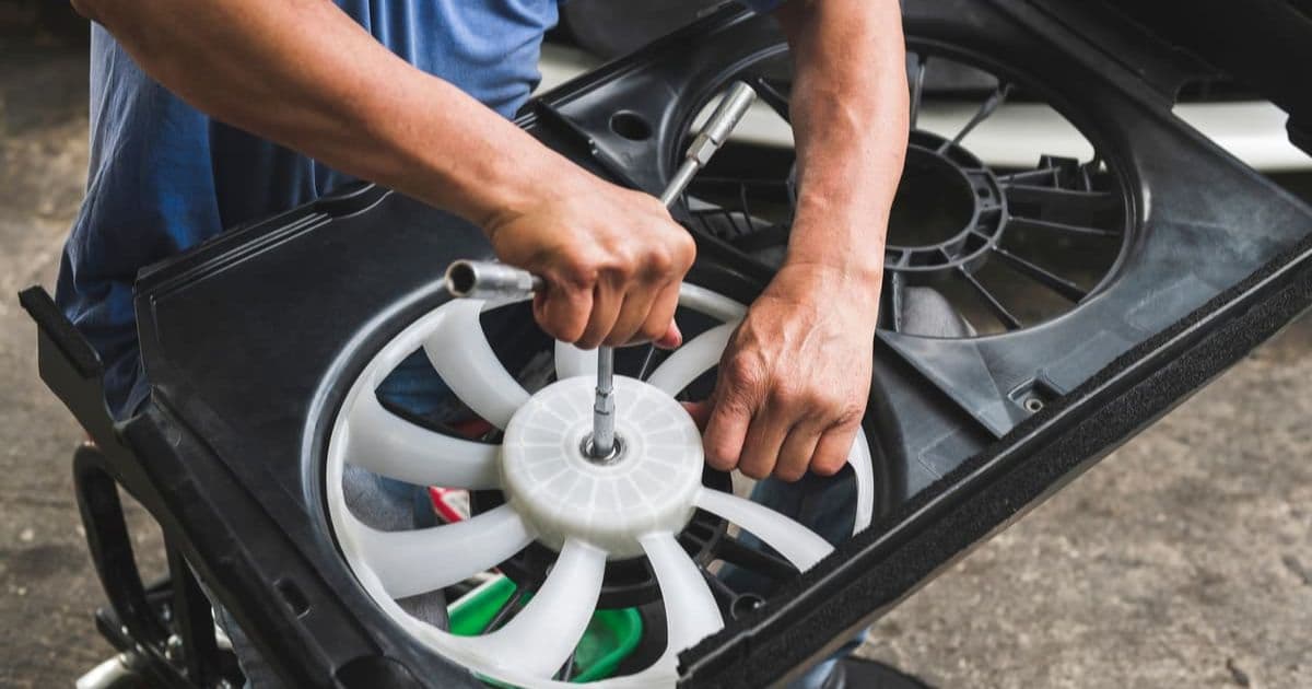 خرابی فن کندانسور از علت کار نکردن کولر ماشین