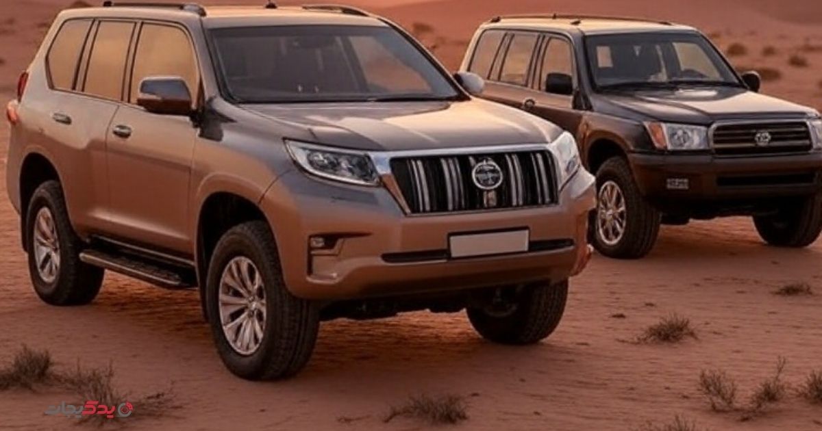 مقایسه پرادو و لندکروز | سلطان شاسی بلند ها کدام است؟