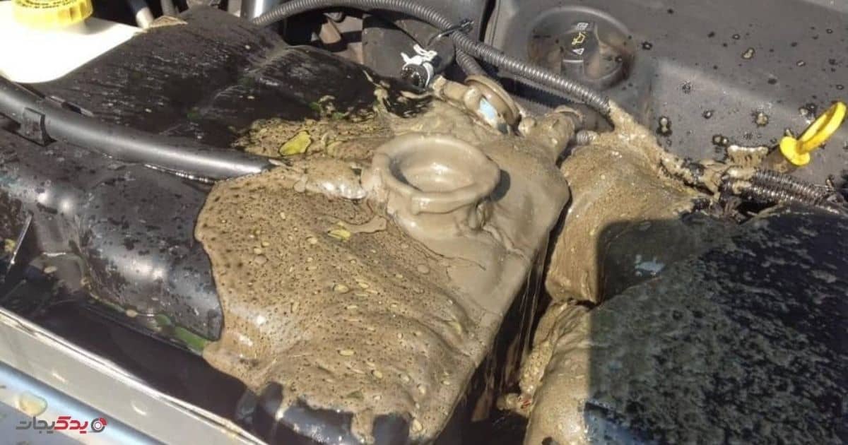 دلیل آب روغن قاطی كردن ماشين