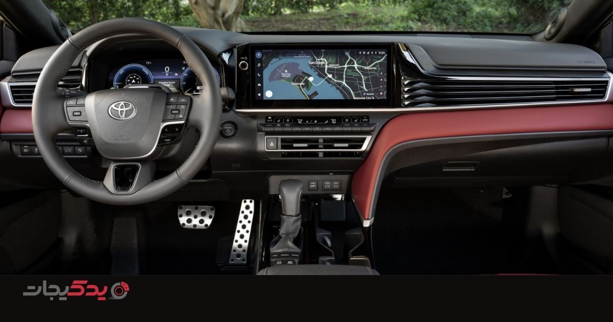 طراحی داخلی خودرو کمری 2025