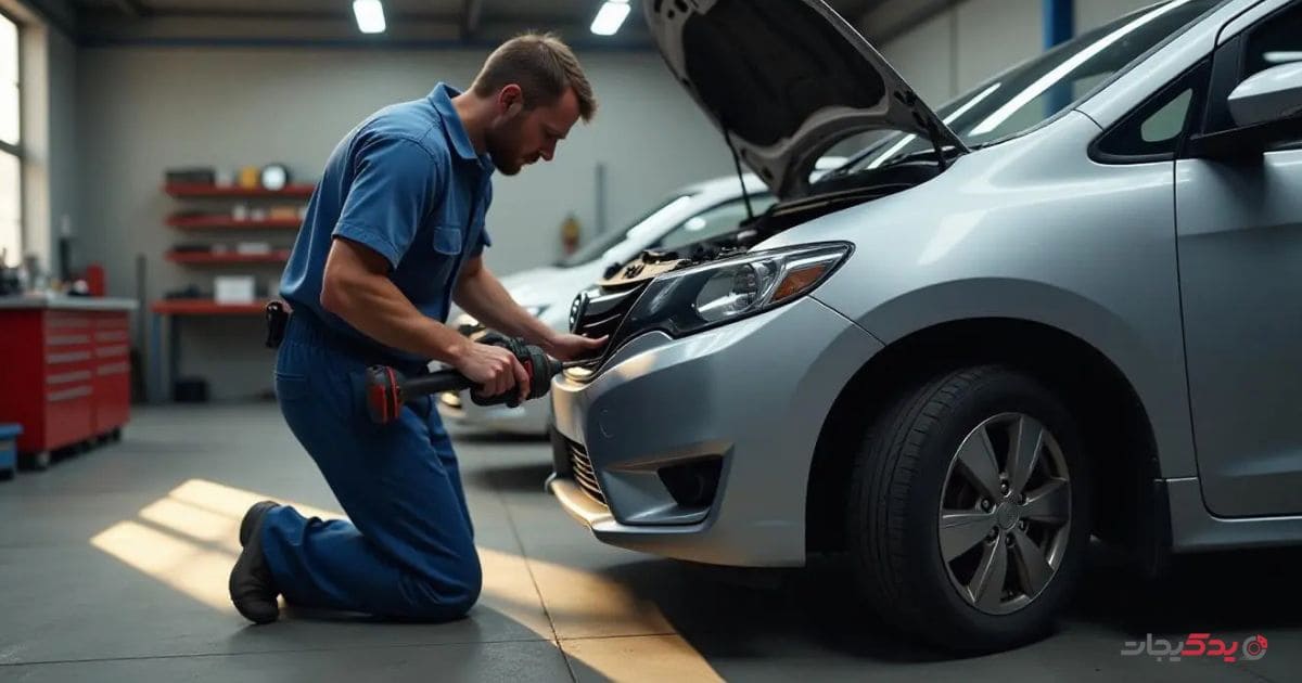 صافکاری و رنگآمیزی گلگیر: چه زمانی به متخصص نیاز دارید