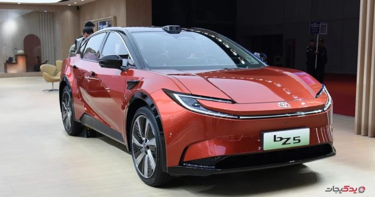  تویوتا bZ5: معرفی کراس‌اوور برقی با چهره‌ای کوپه‌ای