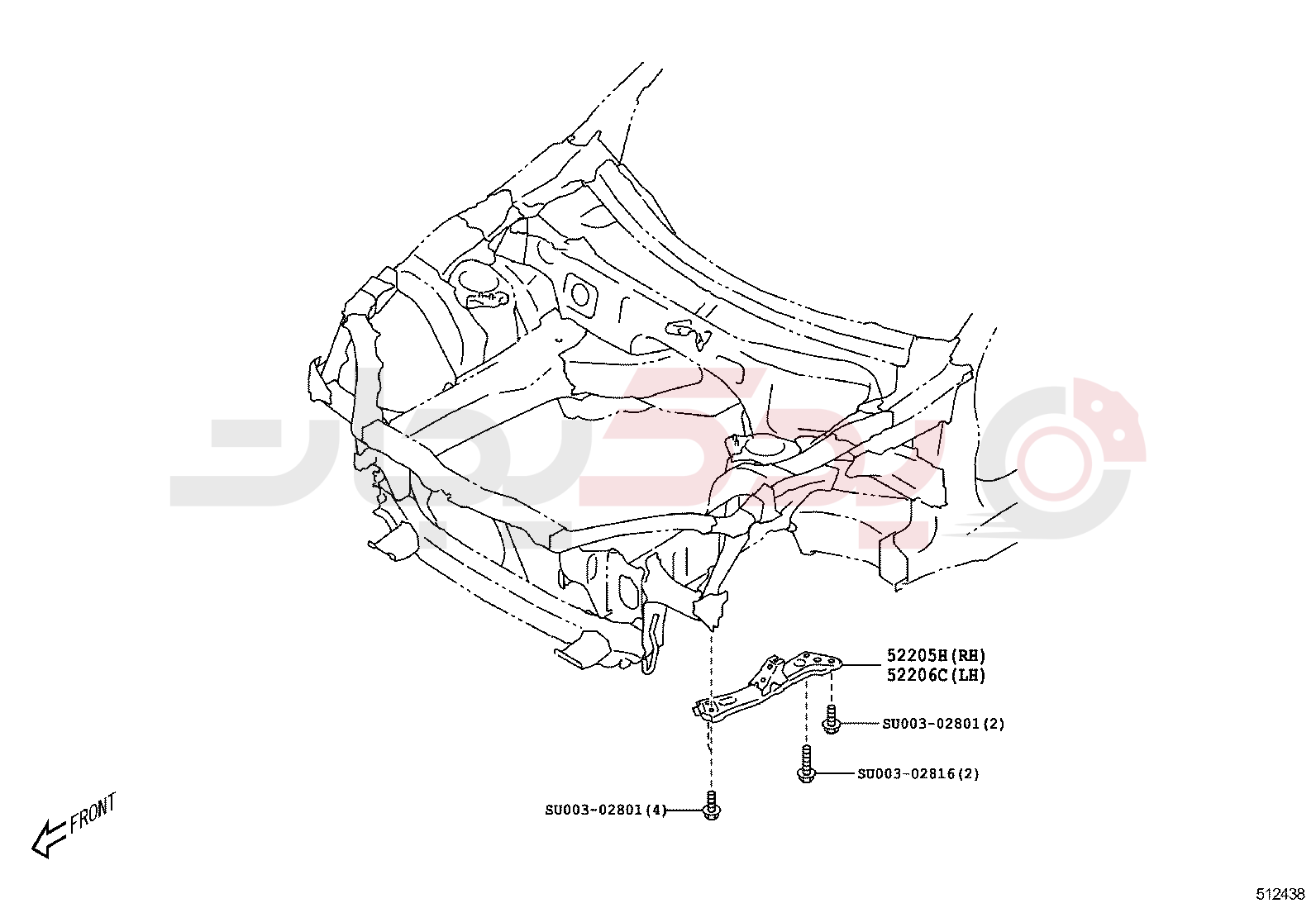 SUSPENSION CROSSMEMBER & UNDER COVER 5