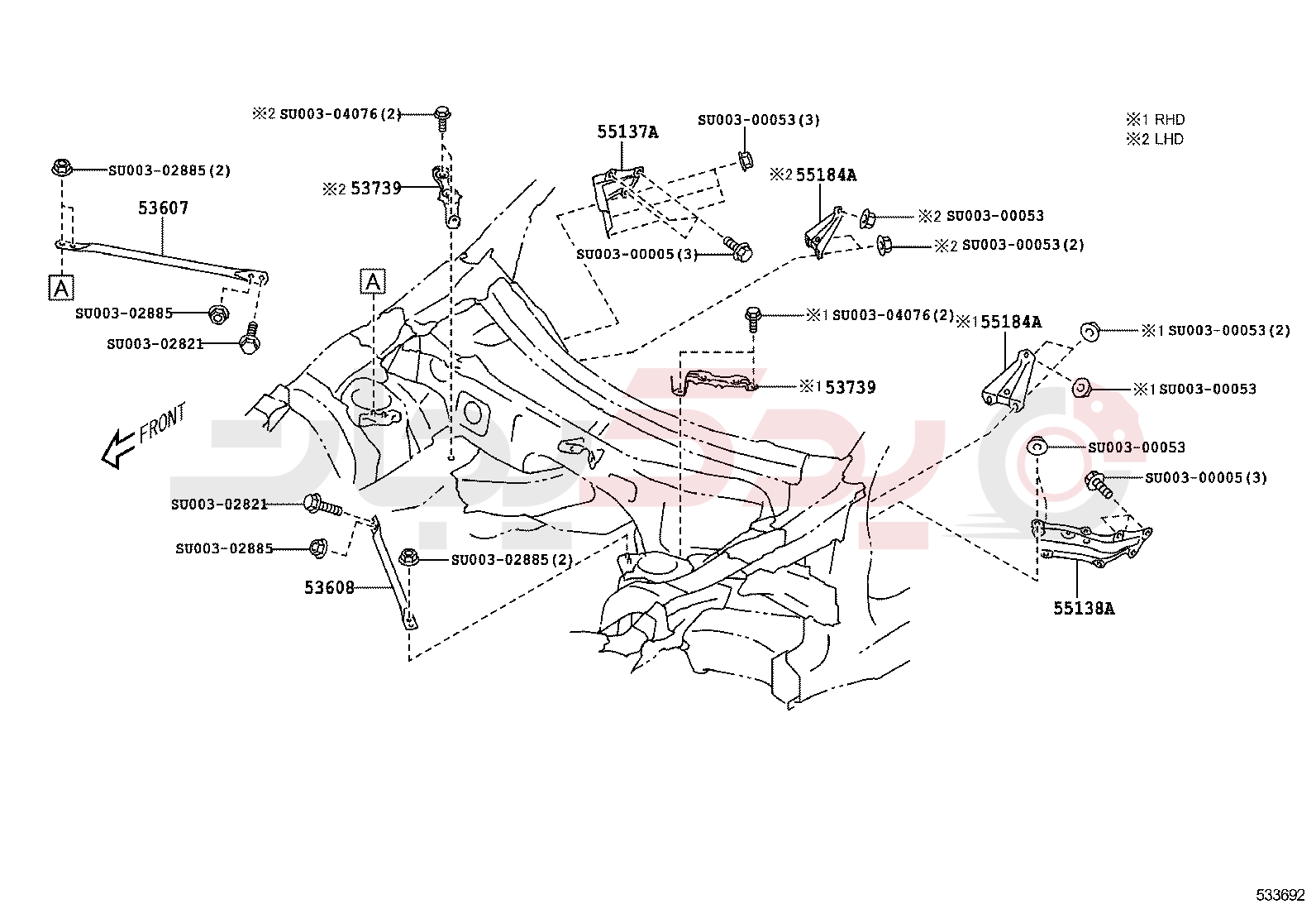 FRONT FENDER APRON & DASH PANEL 8