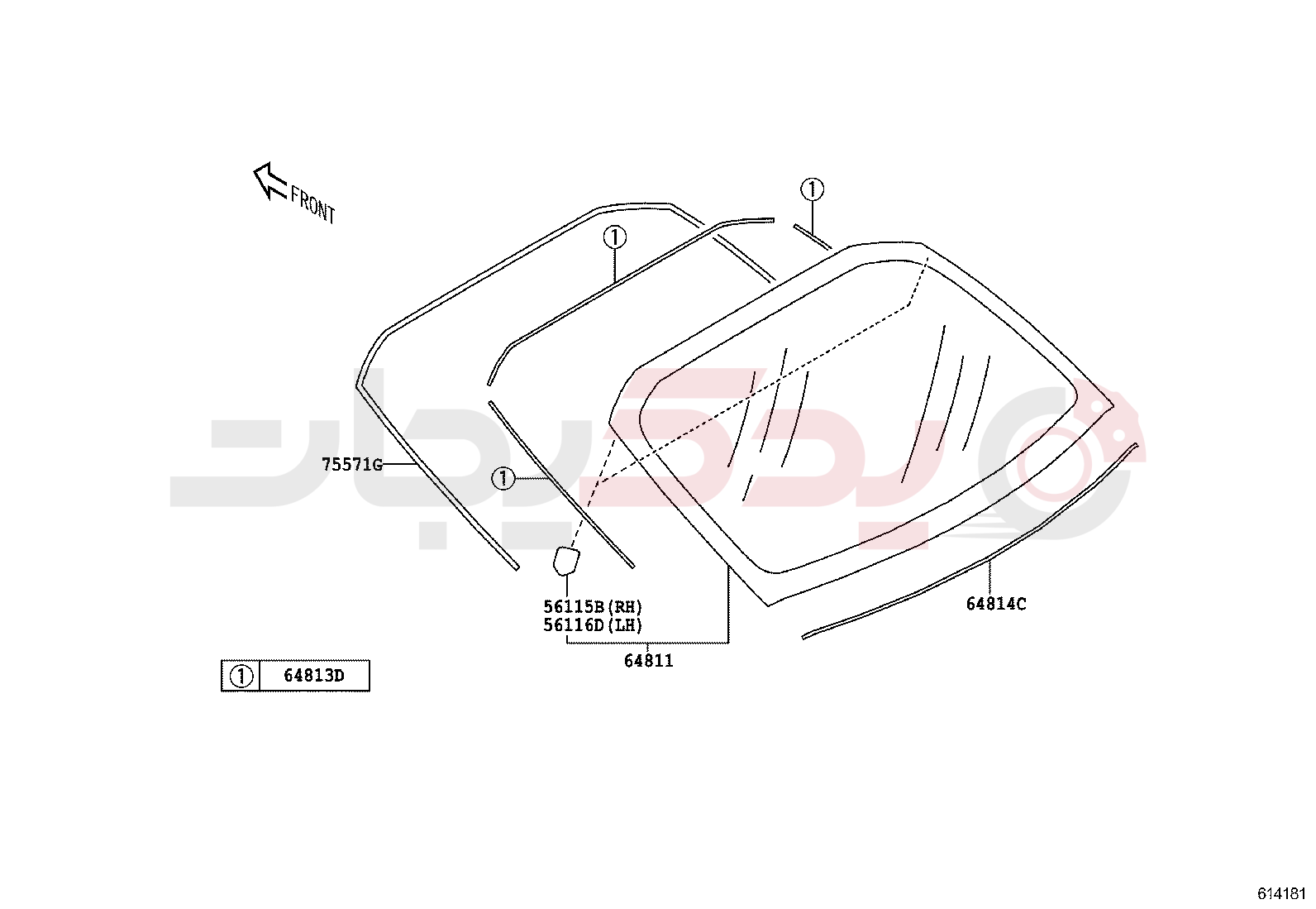 ROOF PANEL & BACK WINDOW GLASS 3