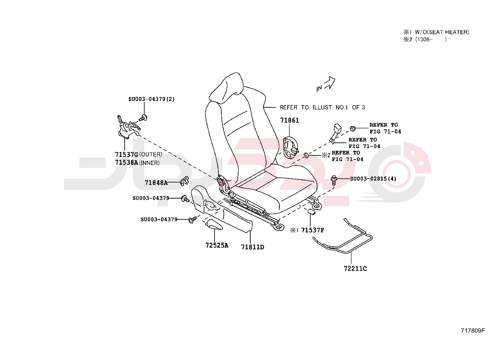 FRONT SEAT & SEAT TRACK 2