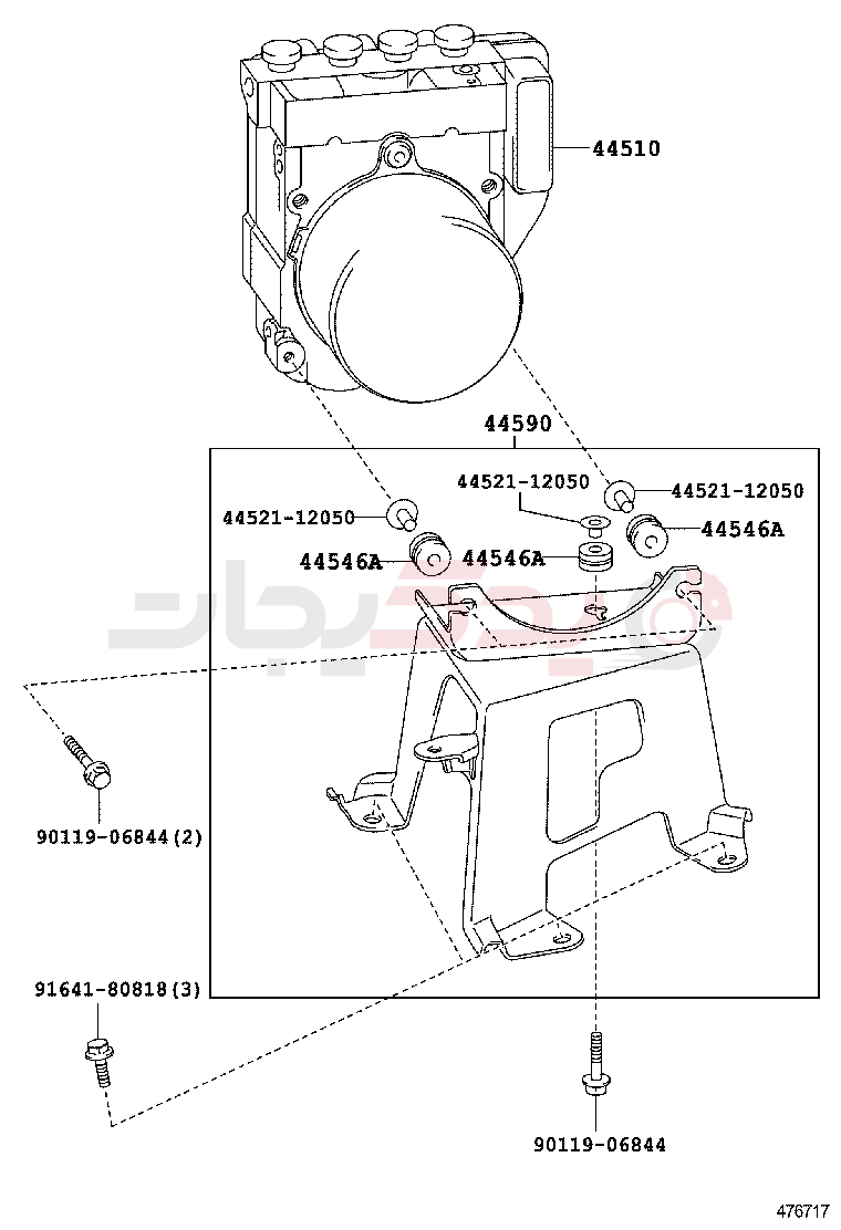 BRAKE TUBE & CLAMP 2