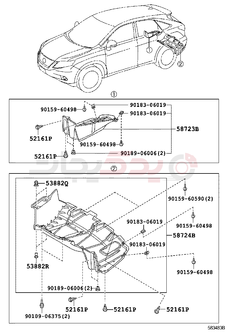 FLOOR PAN & LOWER BACK PANEL 3