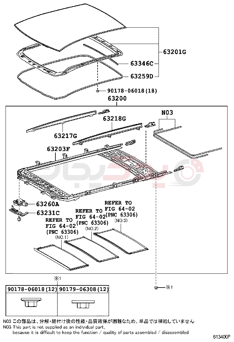 ROOF PANEL & BACK WINDOW GLASS 4