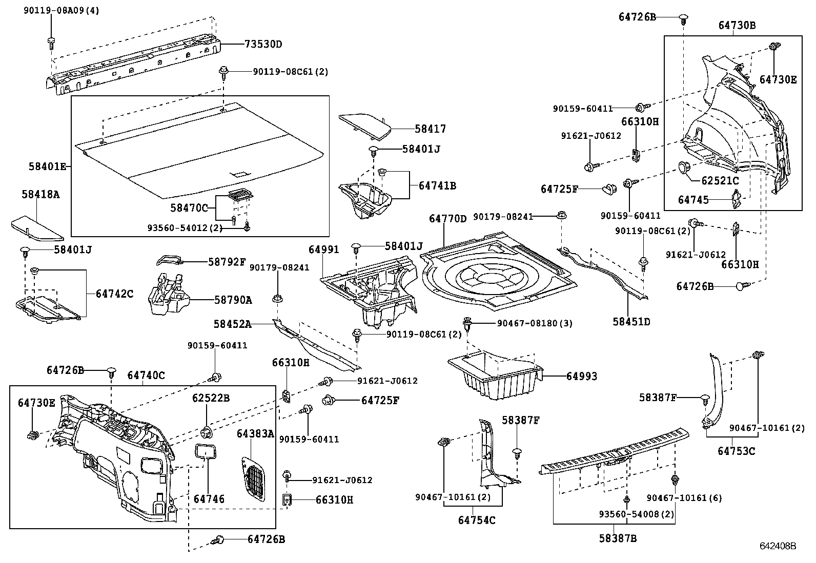 DECK BOARD & DECK TRIM COVER 1