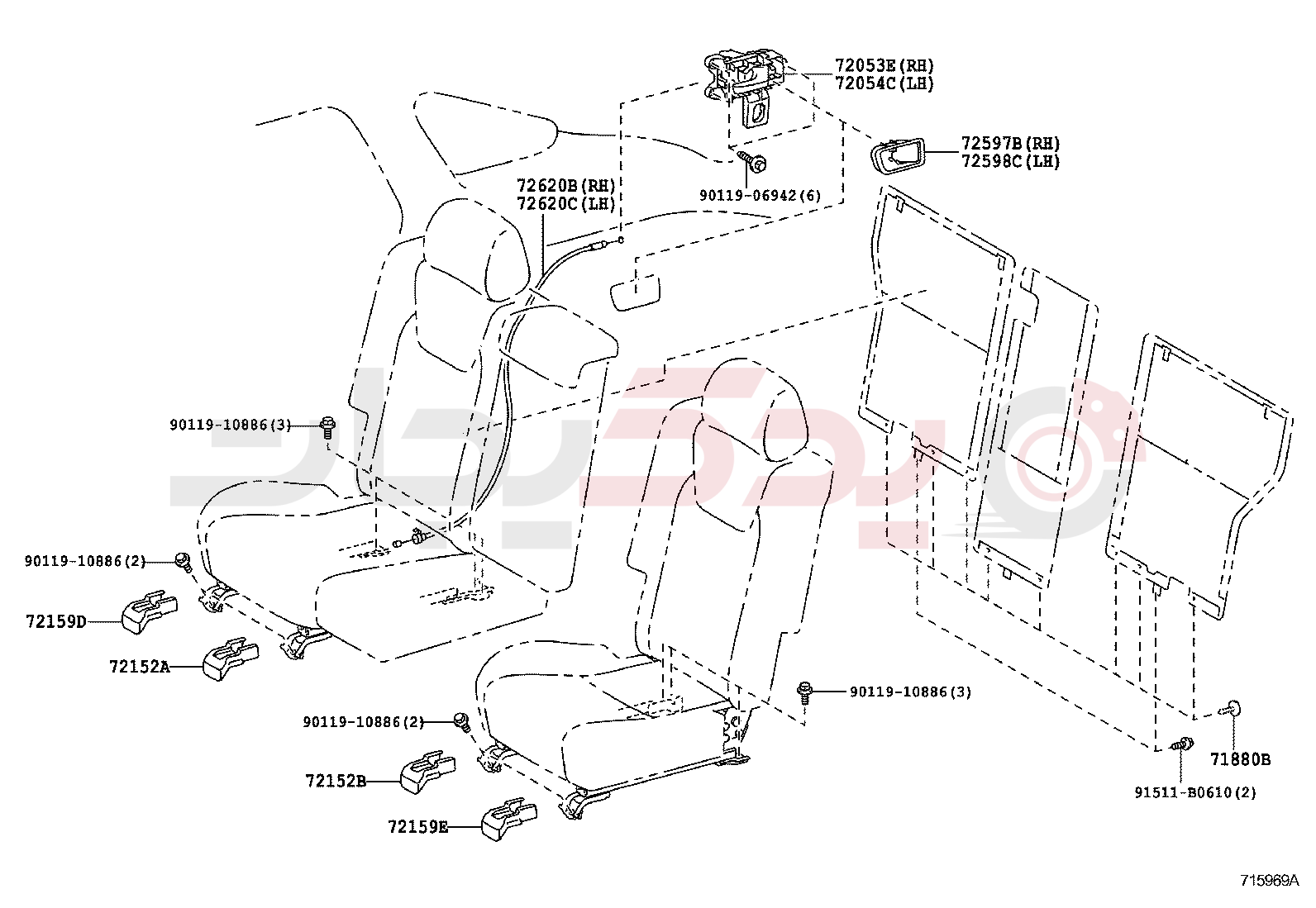 REAR SEAT & SEAT TRACK 5