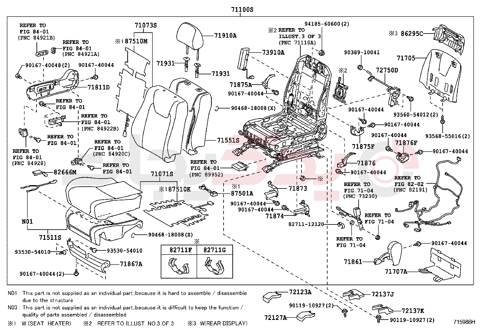 FRONT SEAT & SEAT TRACK 2