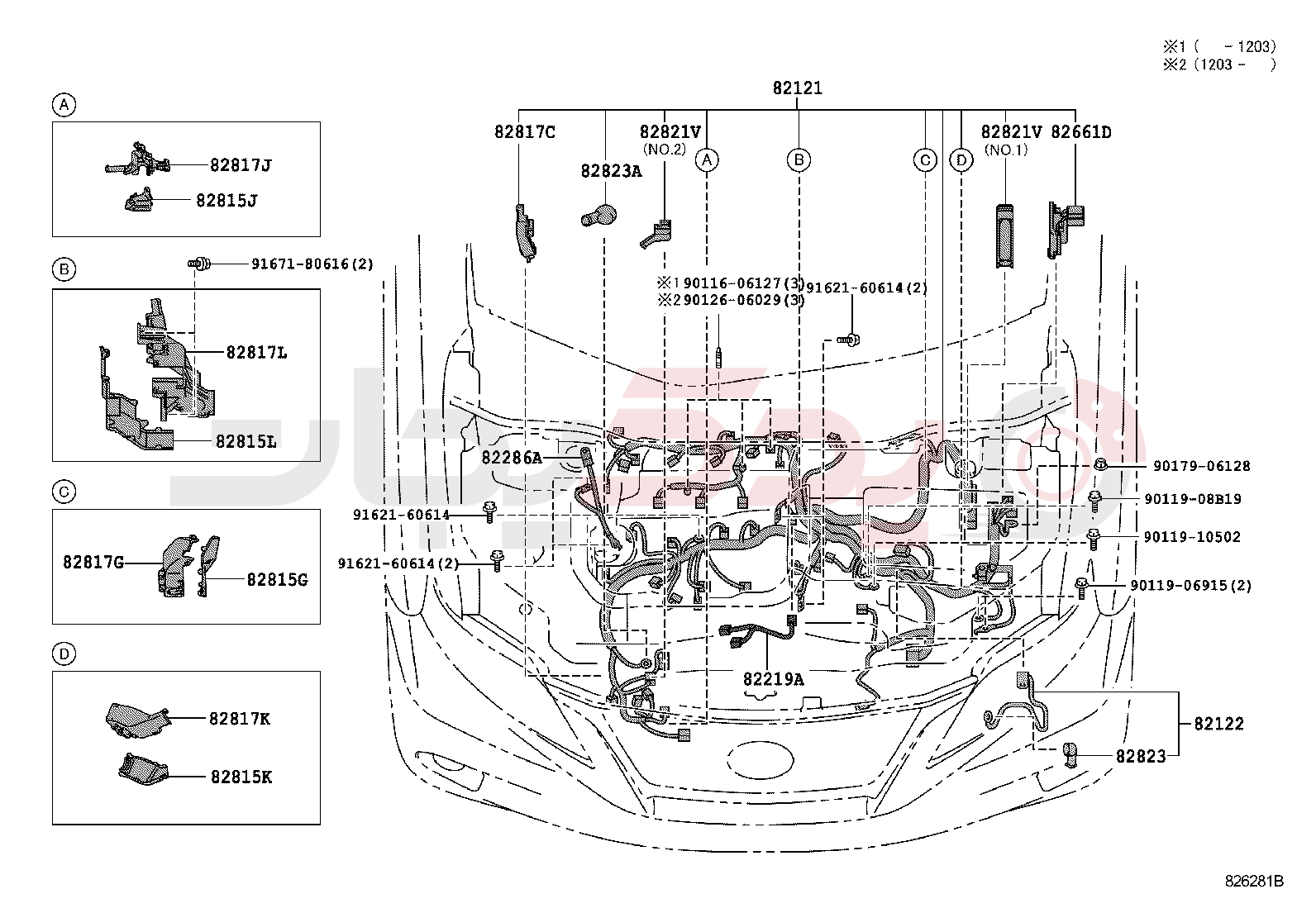 WIRING & CLAMP 2