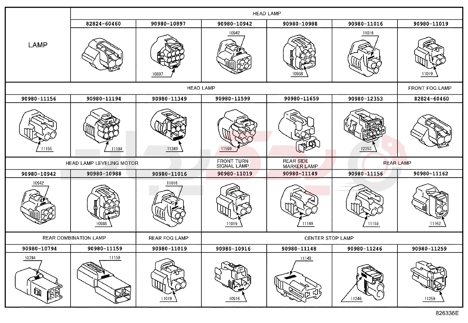 WIRING & CLAMP 8