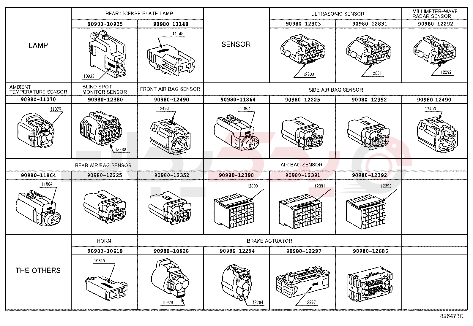 WIRING & CLAMP 9