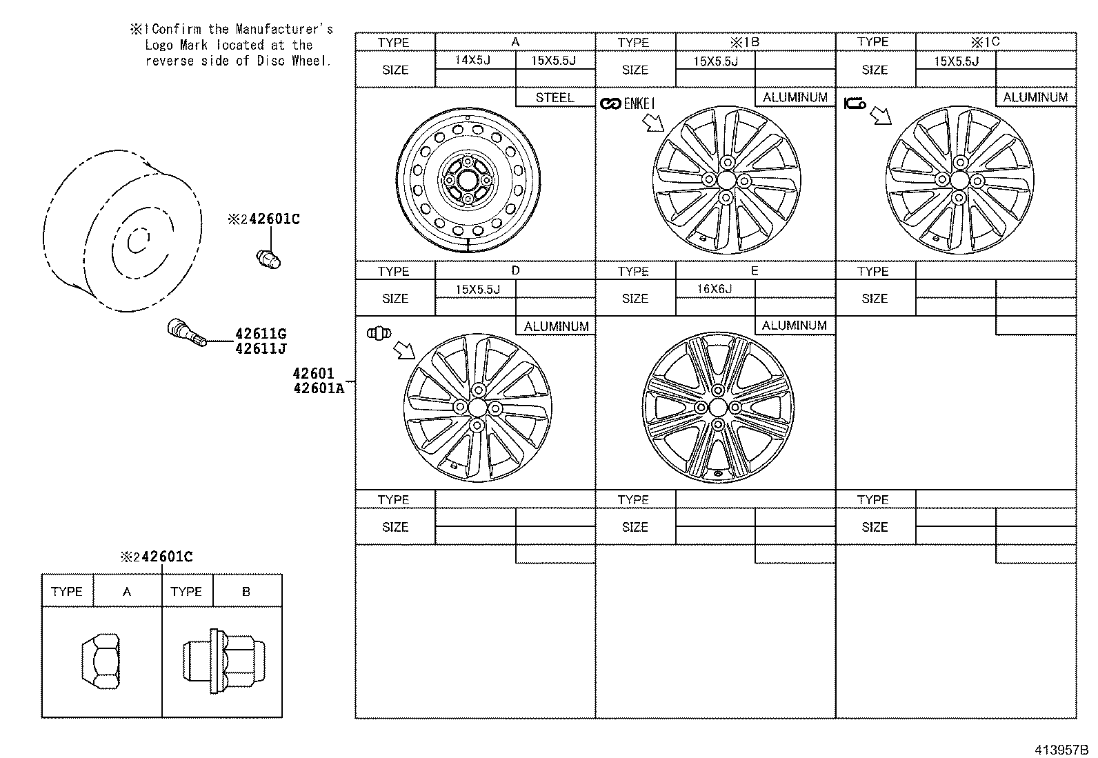 DISC WHEEL & WHEEL CAP 1