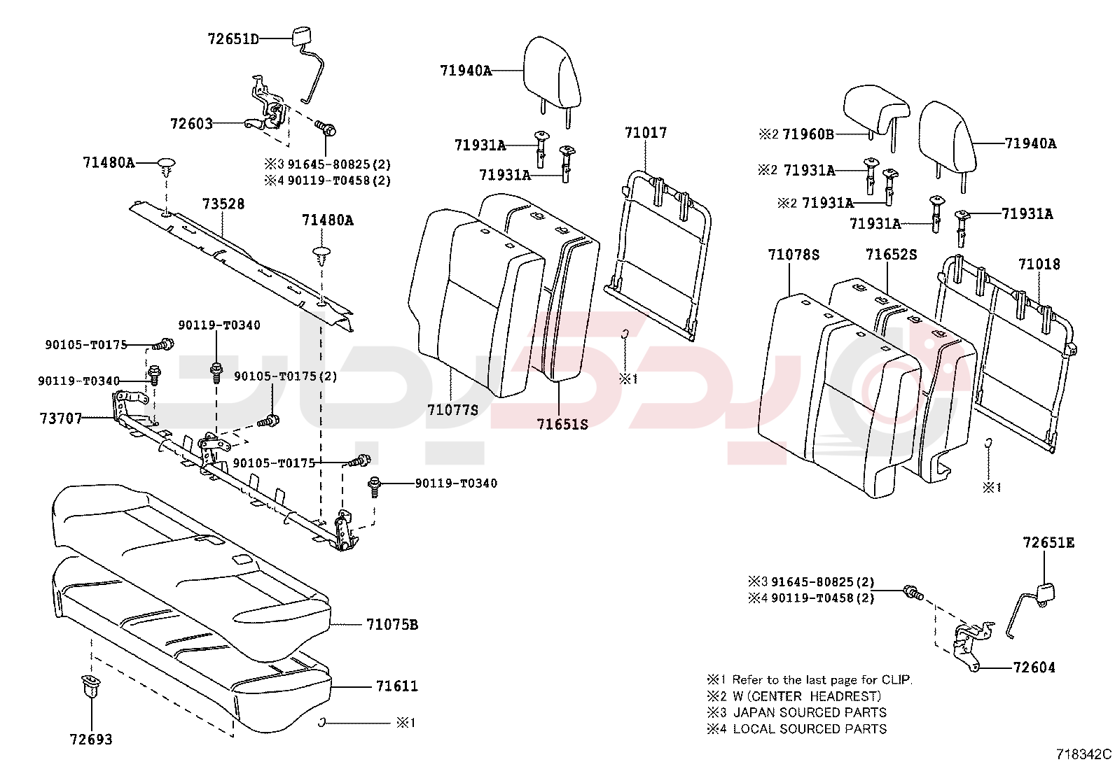 REAR SEAT & SEAT TRACK 2