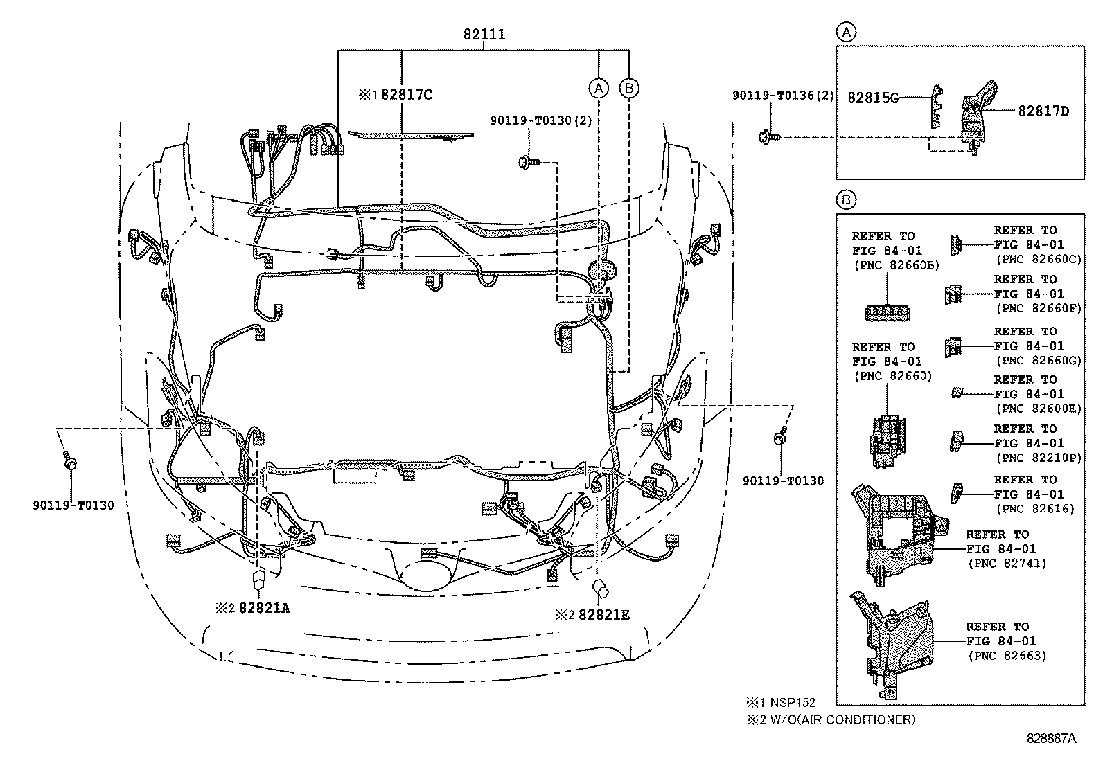 WIRING & CLAMP 1