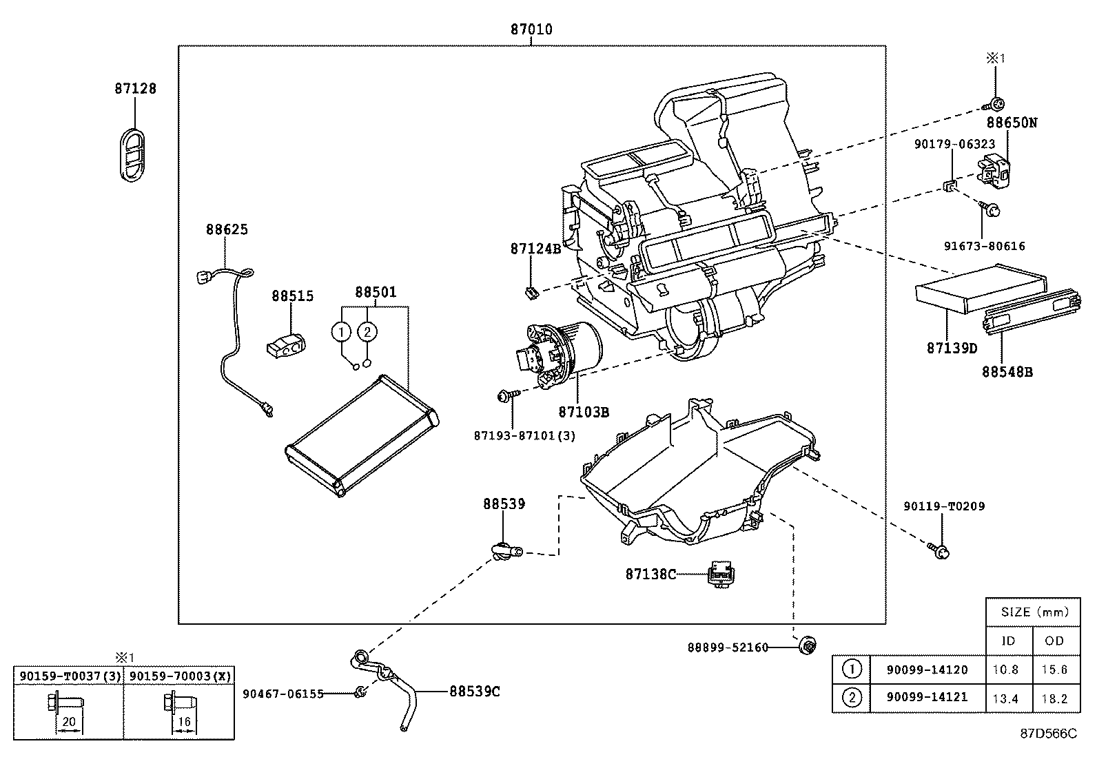 HEATING & AIR CONDITIONING - COOLER UNIT 1