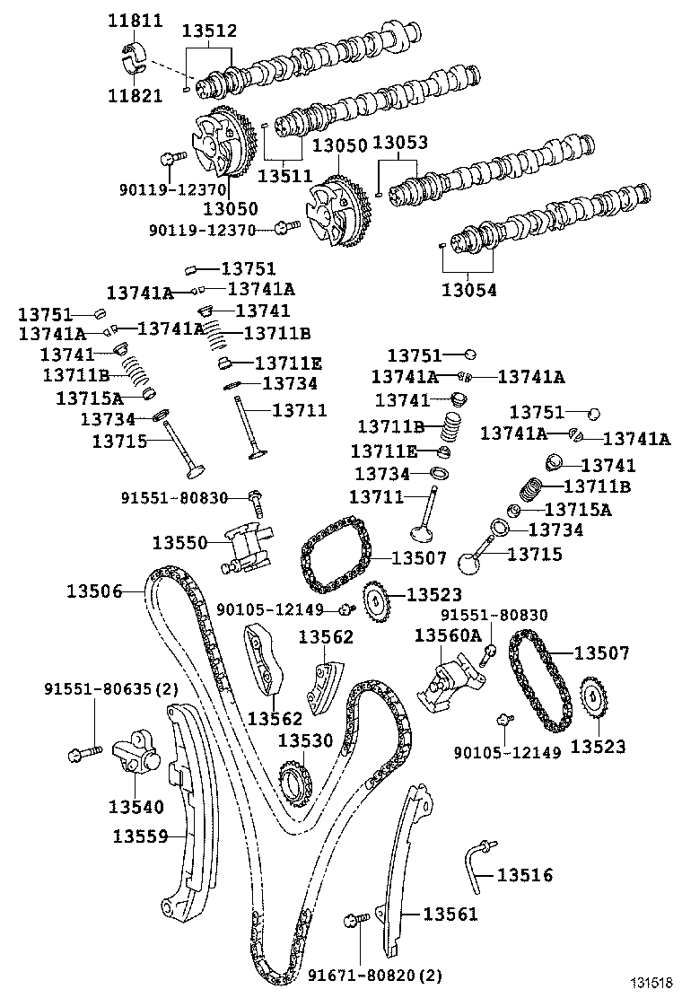 CAMSHAFT & VALVE 1