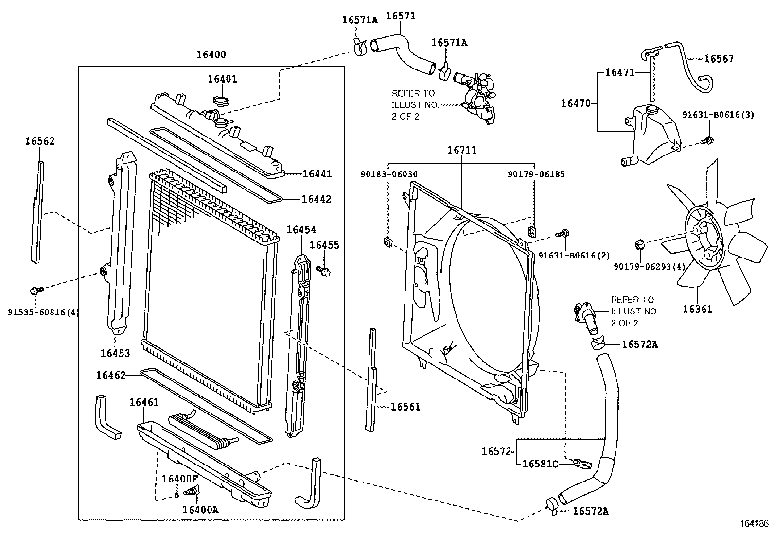 RADIATOR & WATER OUTLET 1