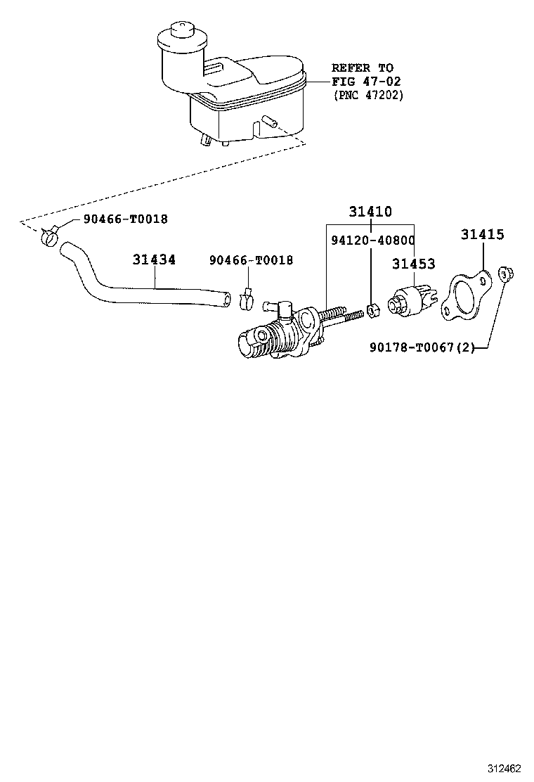 CLUTCH MASTER CYLINDER 1