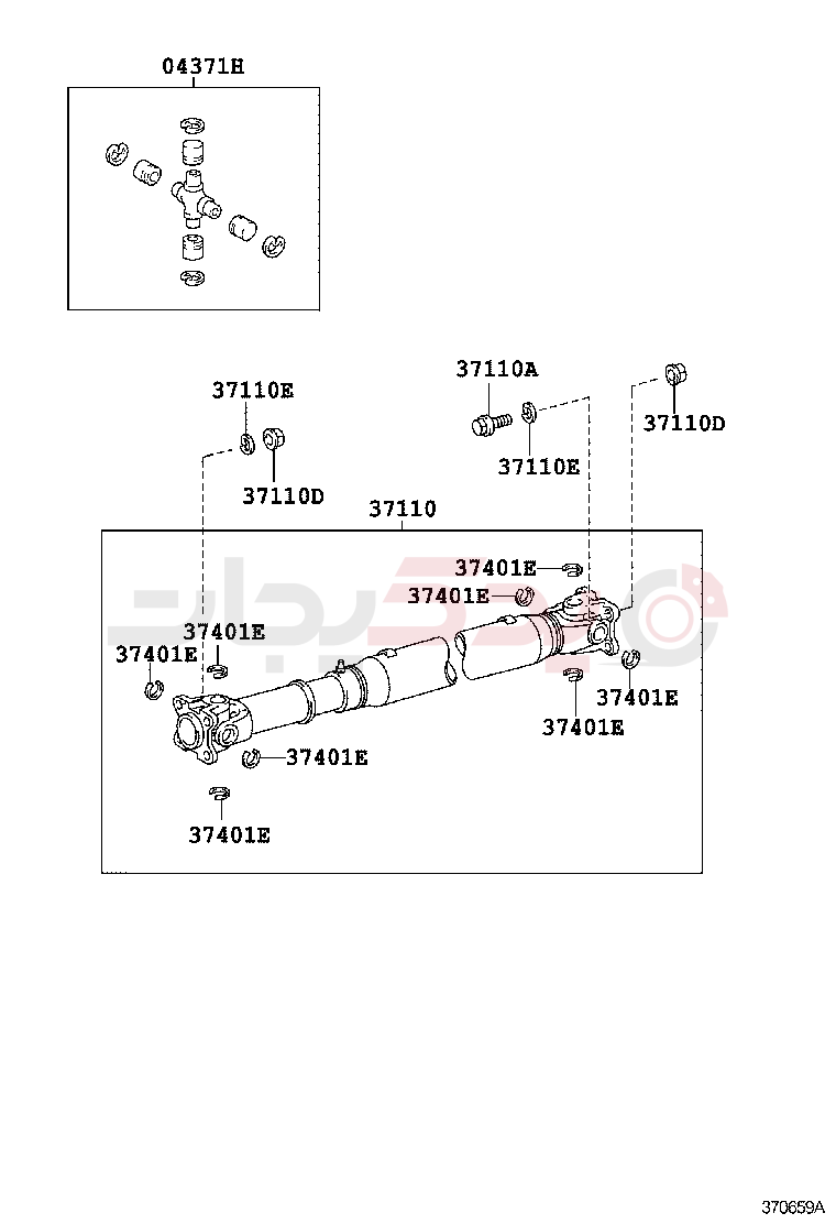 PROPELLER SHAFT & UNIVERSAL JOINT 2