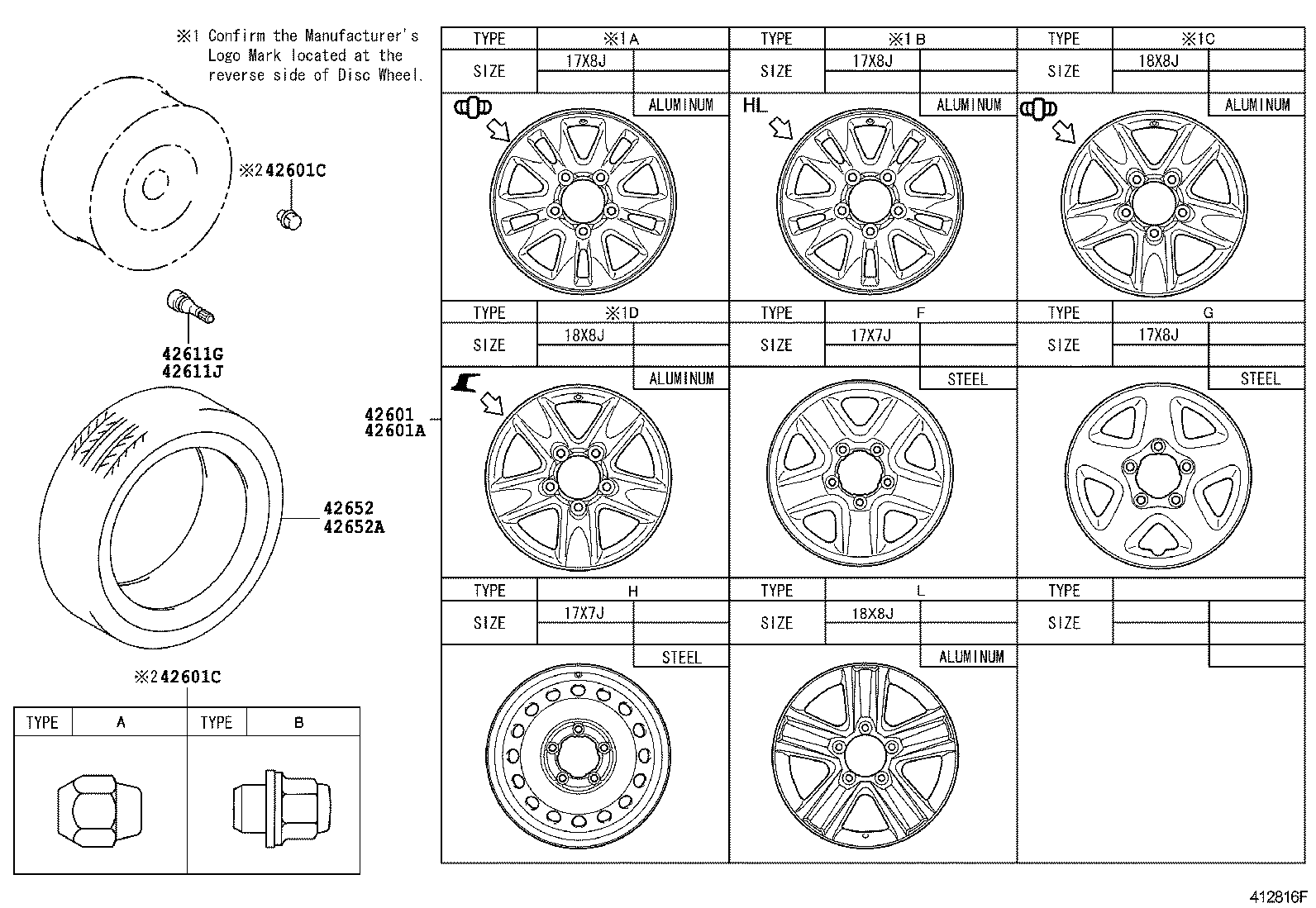 DISC WHEEL & WHEEL CAP 1