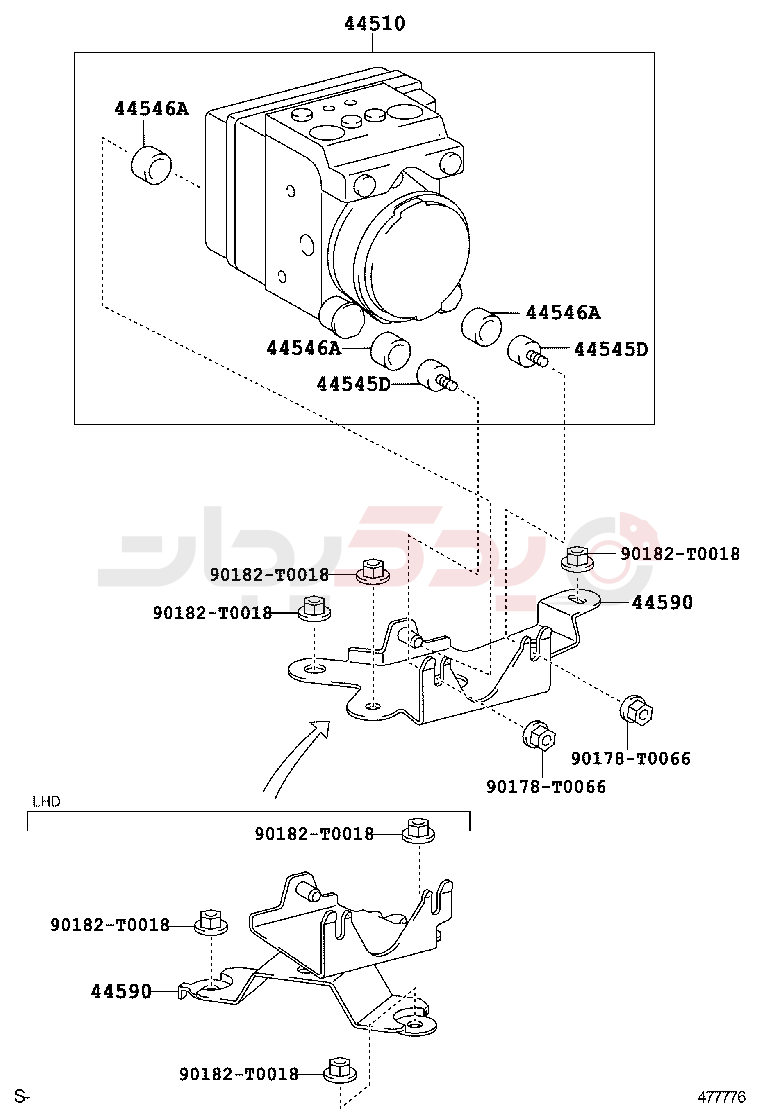 BRAKE TUBE & CLAMP 4