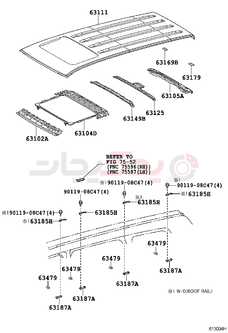 ROOF PANEL & BACK PANEL 2