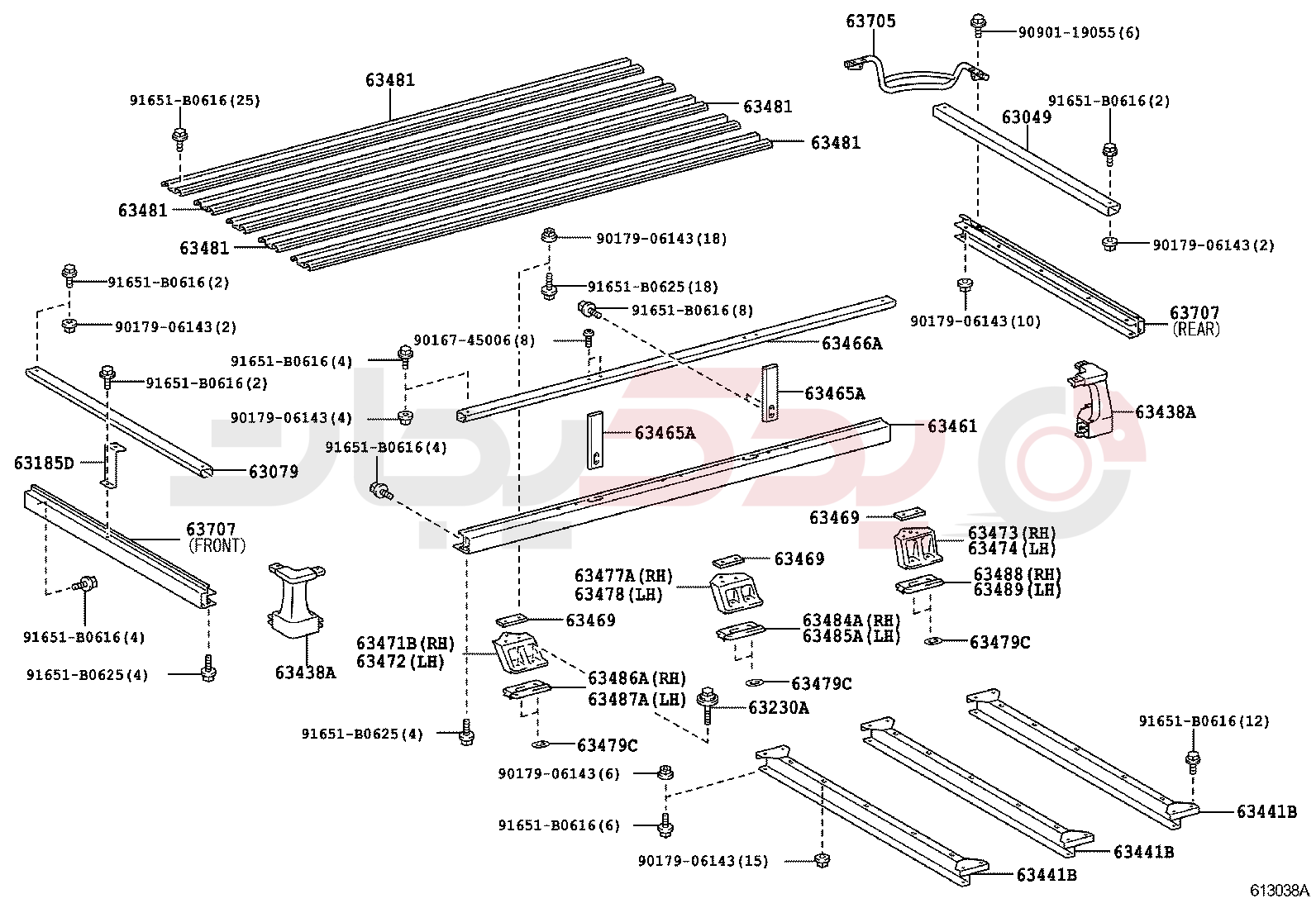 ROOF PANEL & BACK PANEL 4