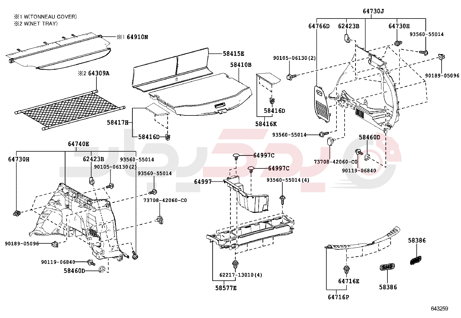 DECK BOARD & DECK TRIM COVER 2