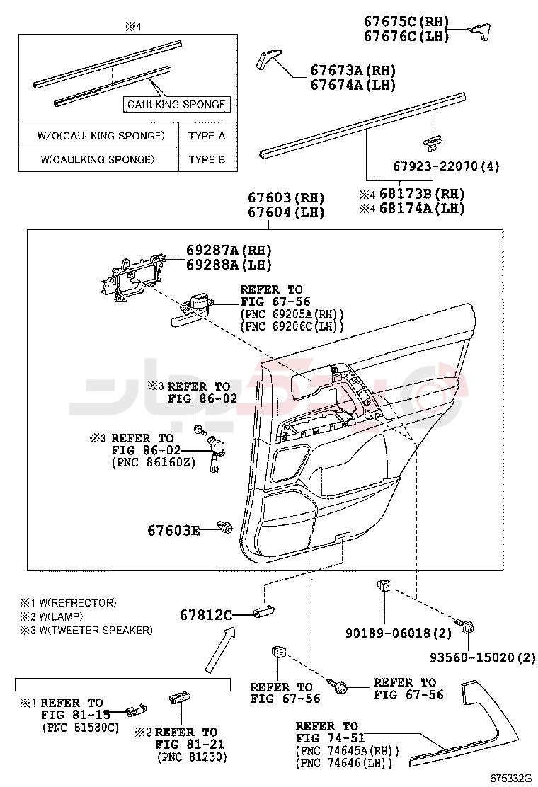 REAR DOOR PANEL & GLASS 2