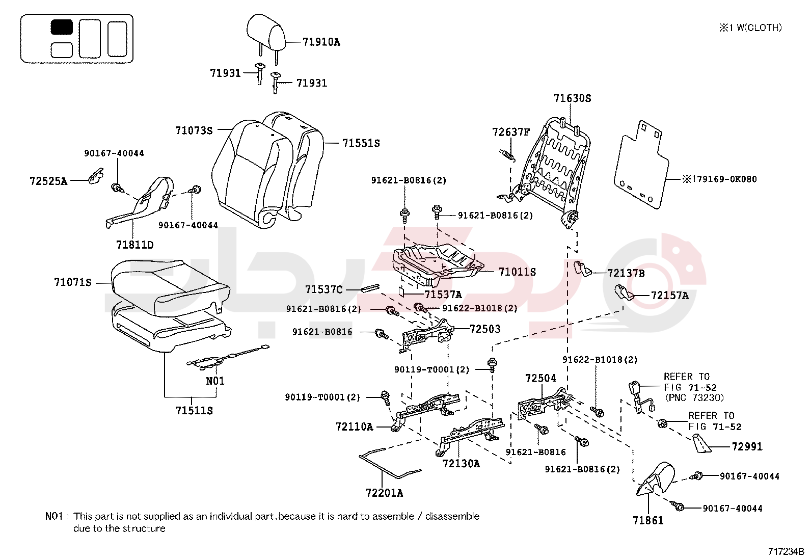 SEAT & SEAT TRACK 4