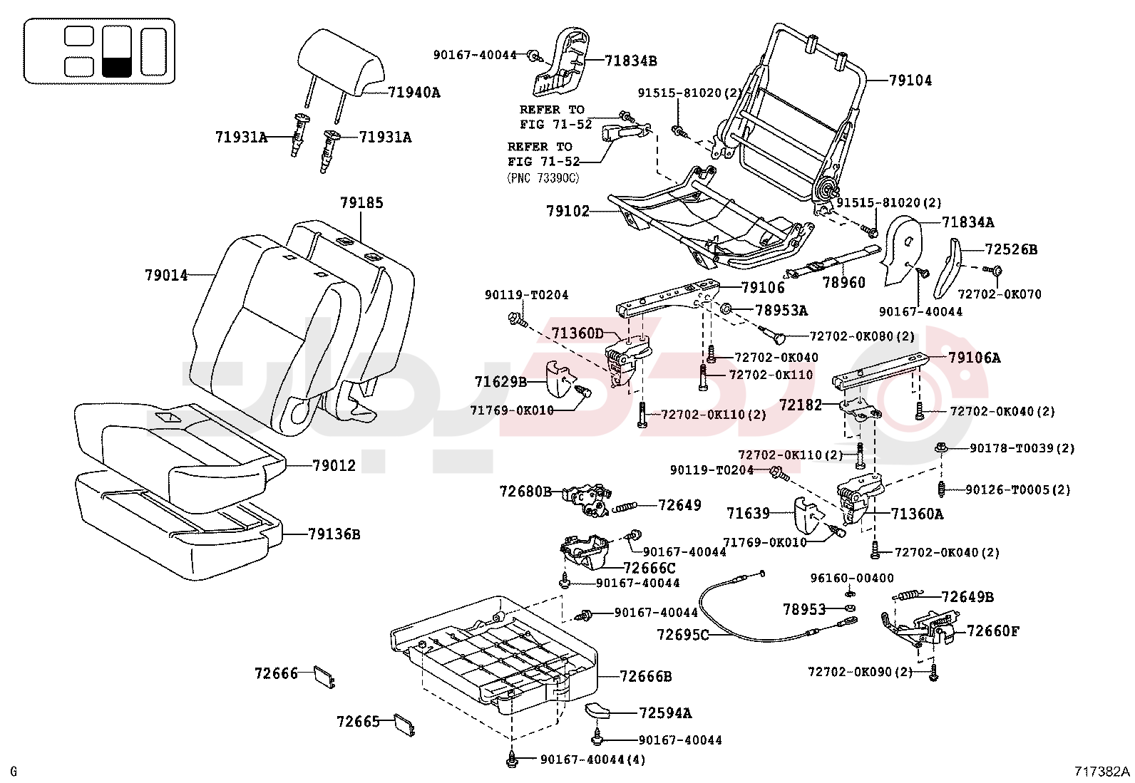 SEAT & SEAT TRACK 9