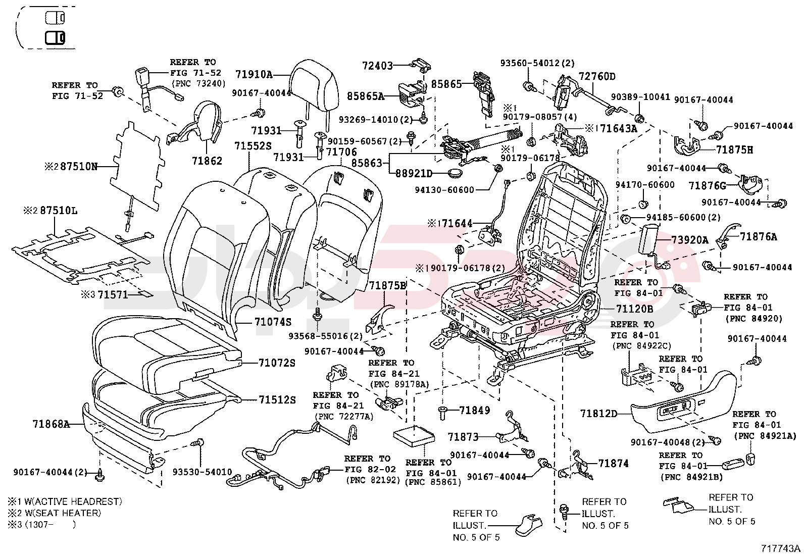 SEAT & SEAT TRACK 4