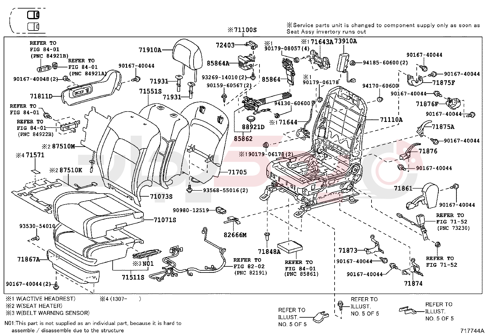 SEAT & SEAT TRACK 9