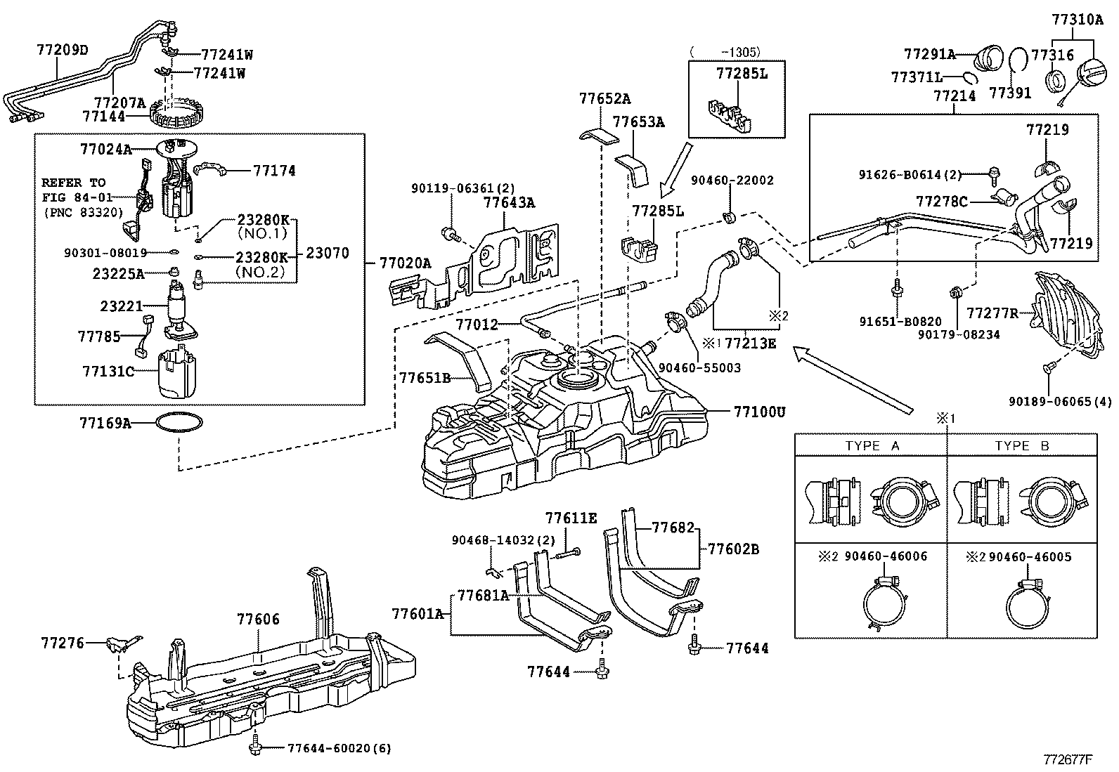 FUEL TANK & TUBE 1