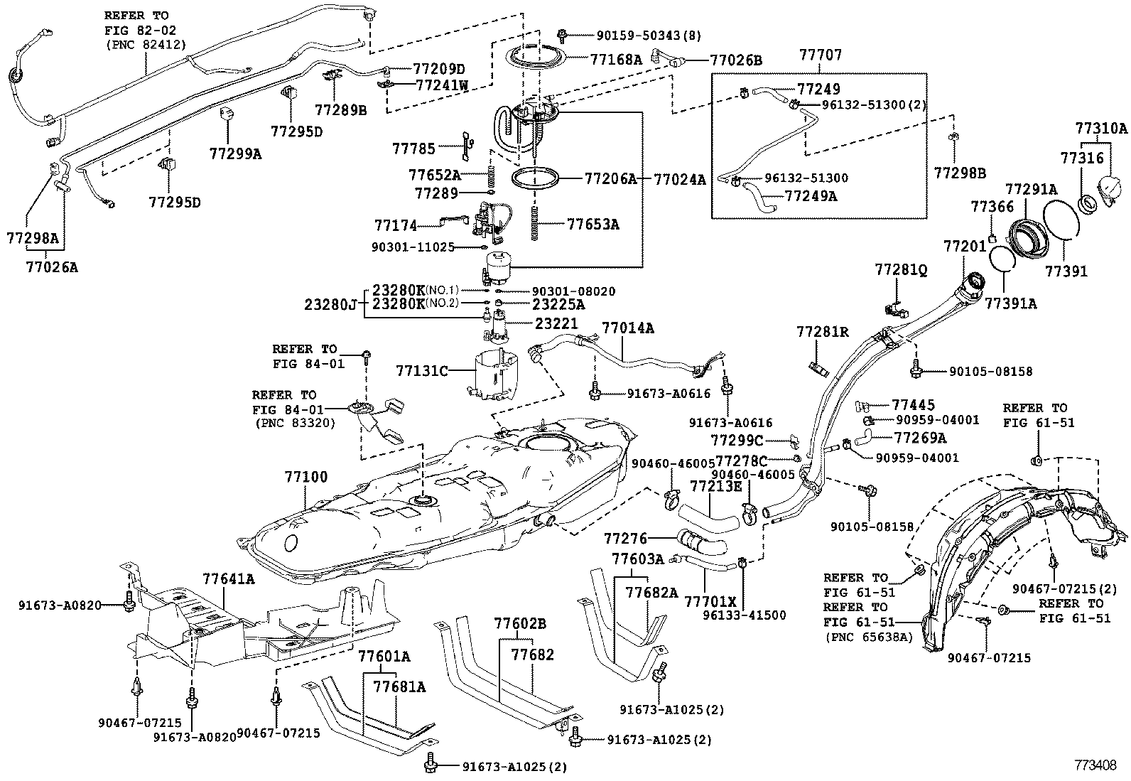 FUEL TANK & TUBE 1