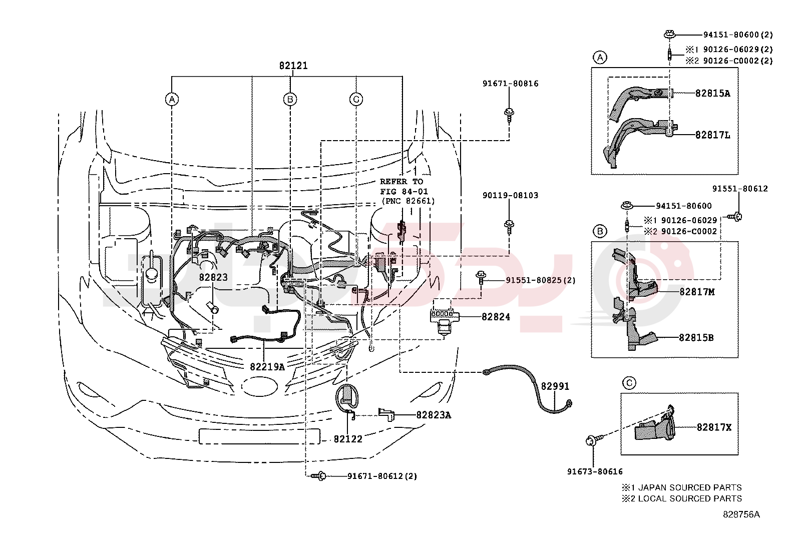 WIRING & CLAMP 2