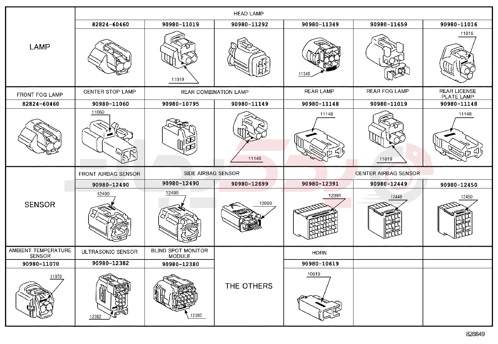 WIRING & CLAMP 8