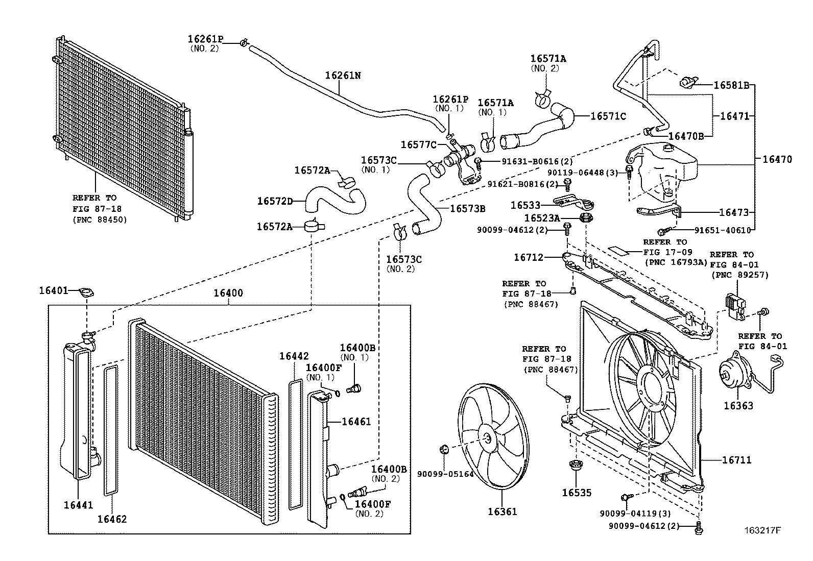 RADIATOR & WATER OUTLET 1