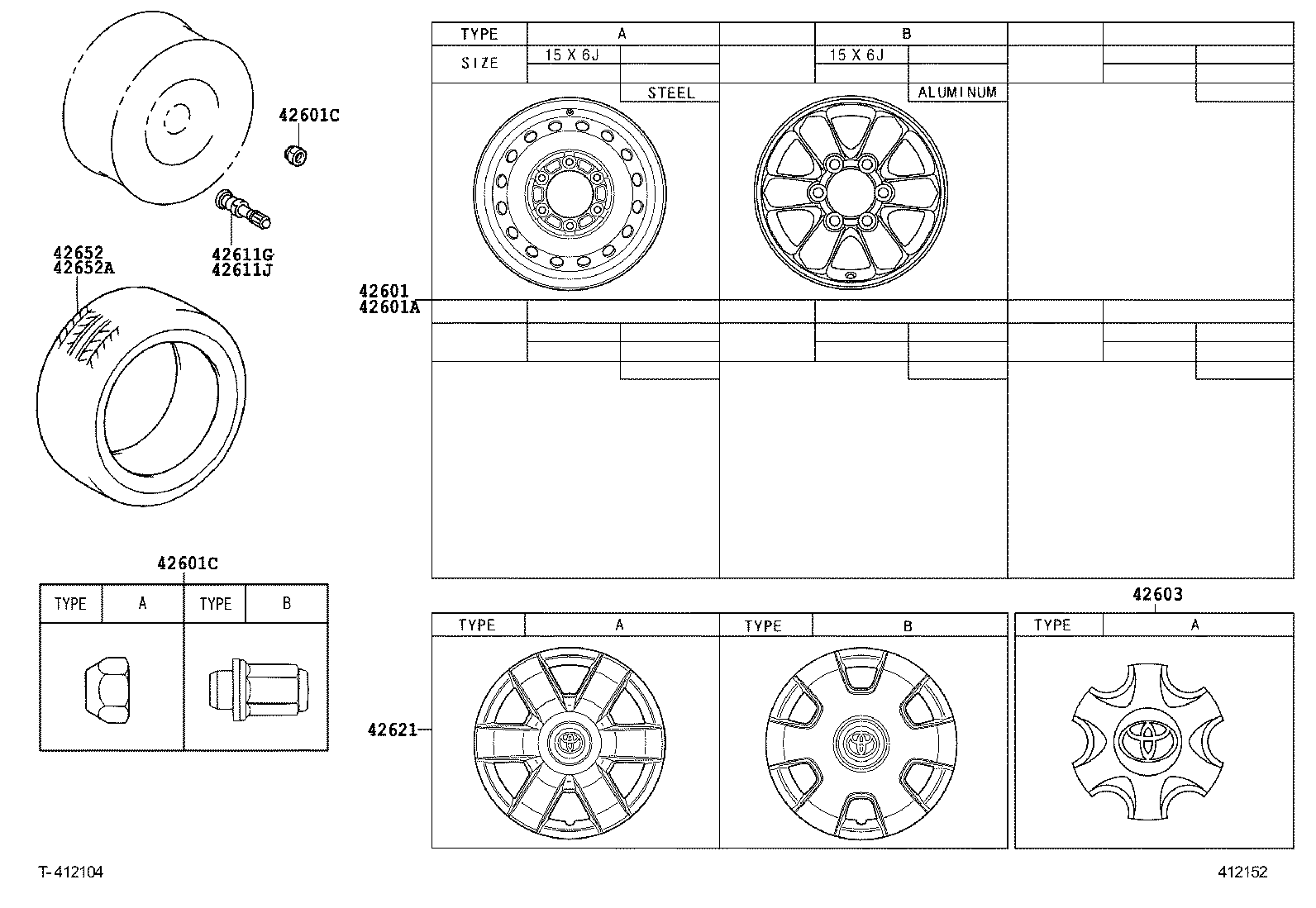 DISC WHEEL & WHEEL CAP 1