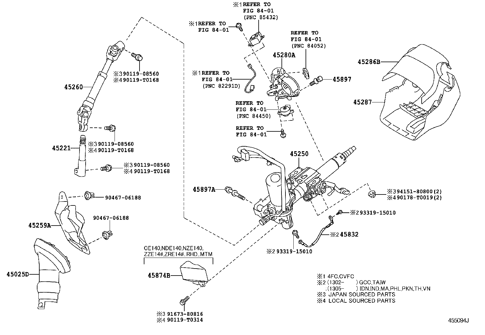 STEERING COLUMN & SHAFT 1