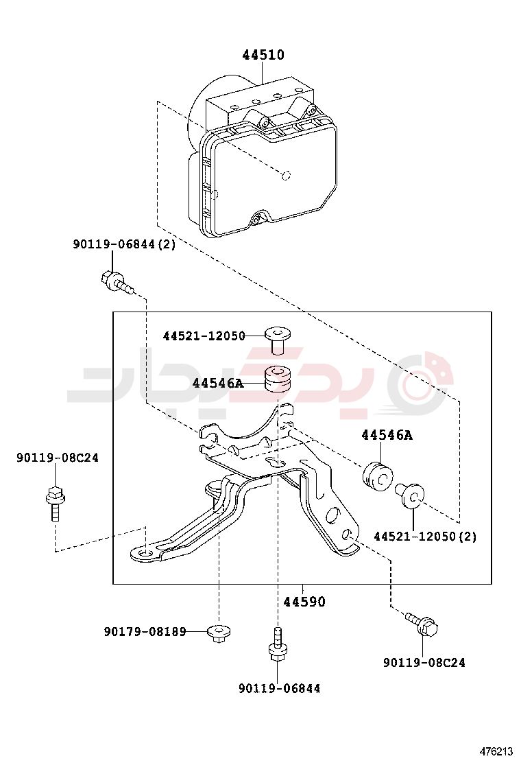 BRAKE TUBE & CLAMP 7