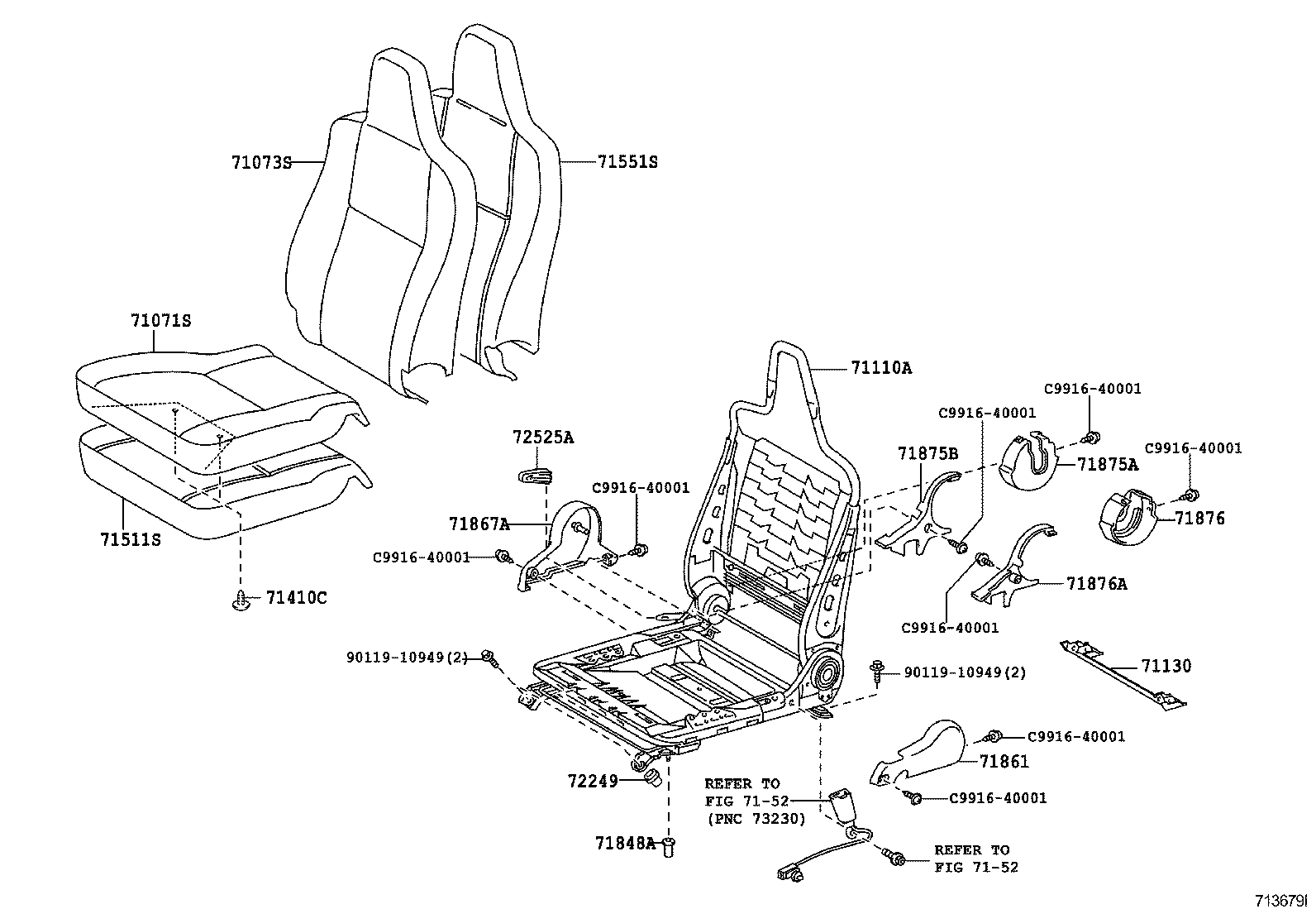 SEAT & SEAT TRACK 1