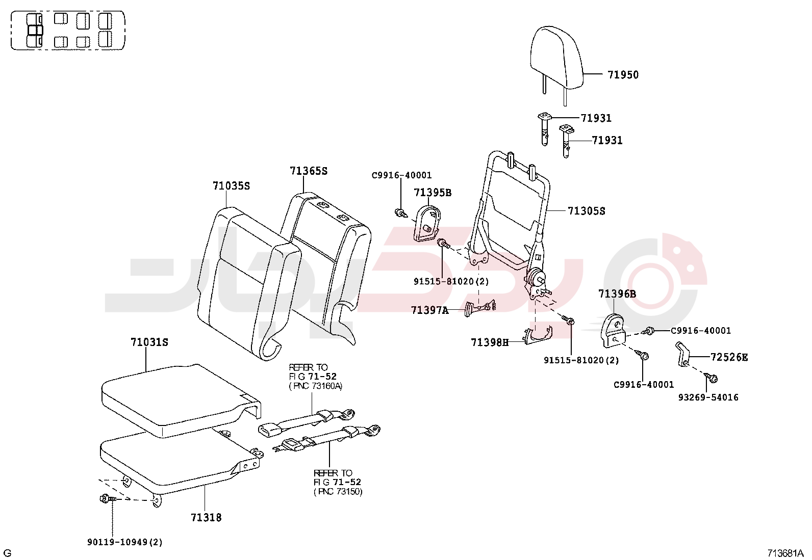 SEAT & SEAT TRACK 6