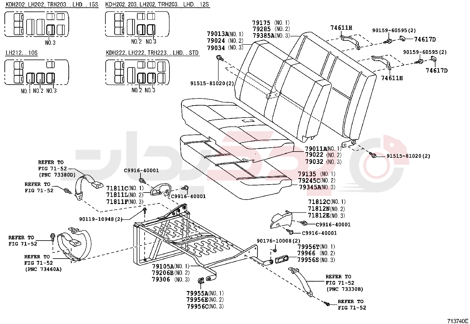 SEAT & SEAT TRACK 10